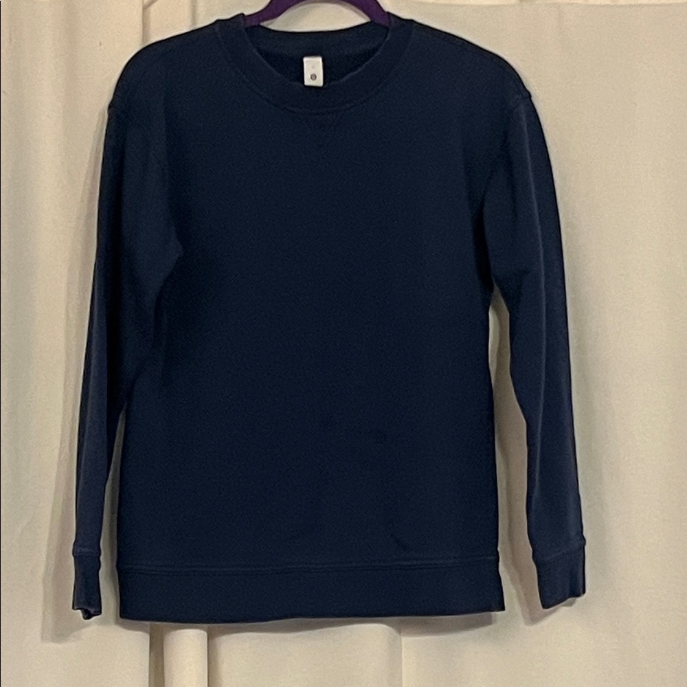 lululemon athletica Midnight Blue Crewneck Sweater